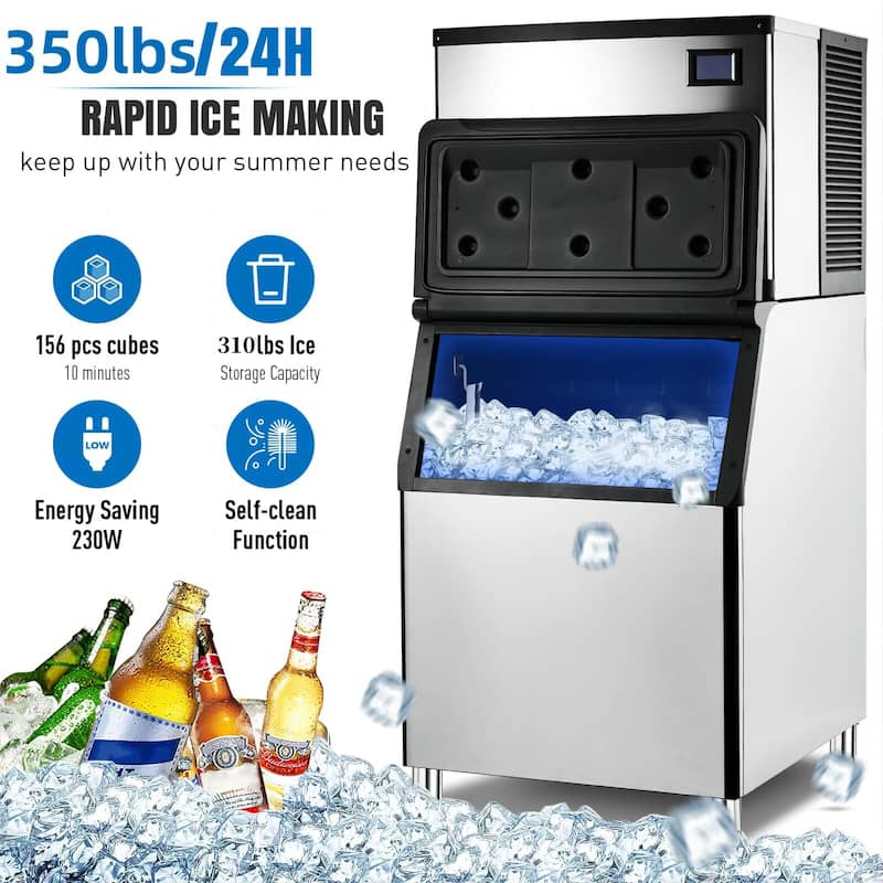 Touchscreen Ice Maker Machine