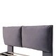preview thumbnail 12 of 11, Gray Full Size Upholstered Platform Bed with Sensor Light and USB Port