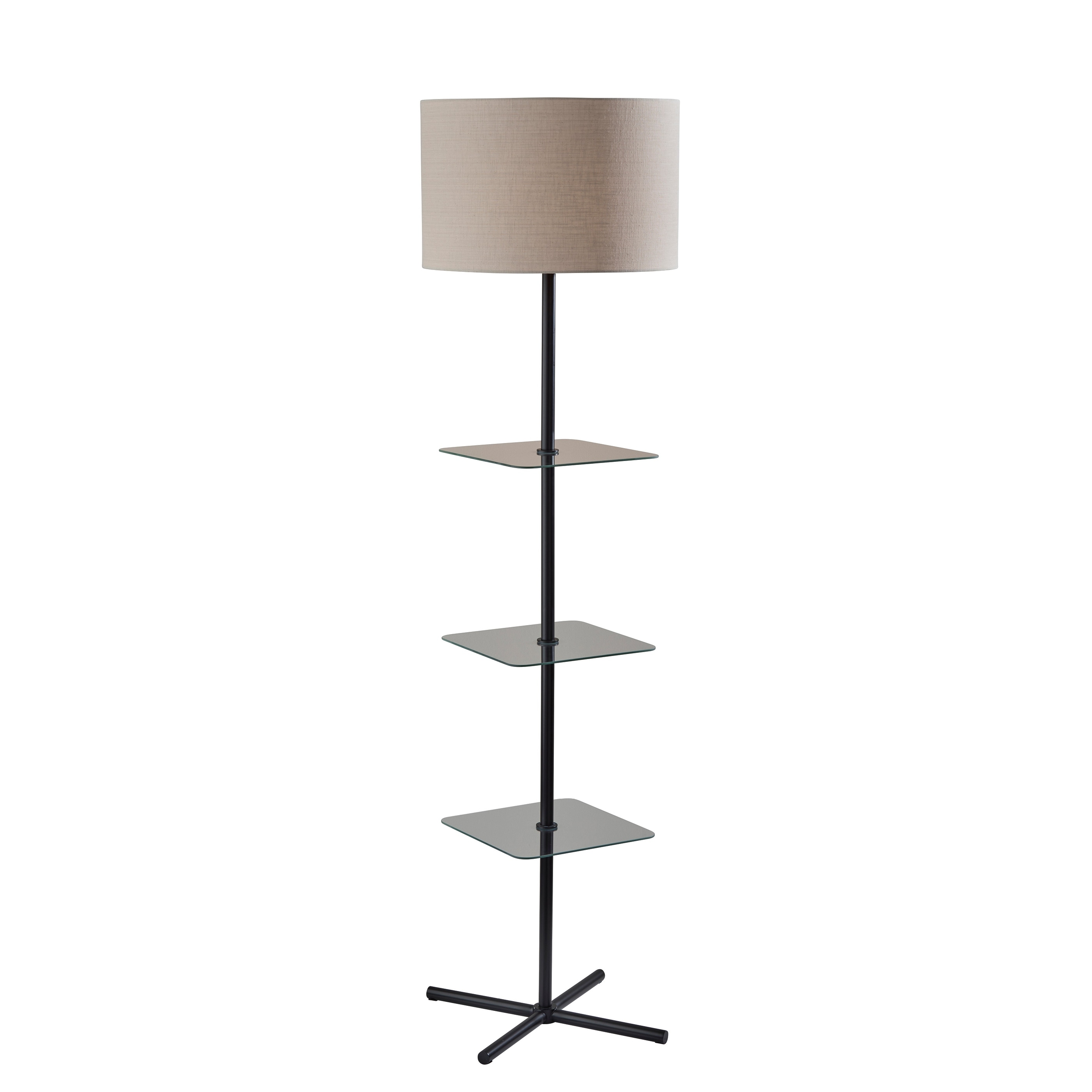 ADESSO Imogen Shelf Floor Lamp