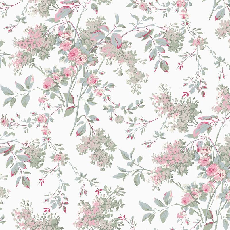 Shabby Chic by Rachel Ashwell Chelsea White Wallpaper