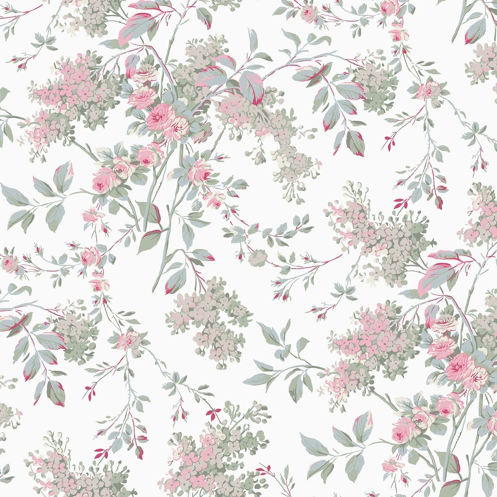 Shabby Chic by Rachel Ashwell Chelsea White Wallpaper