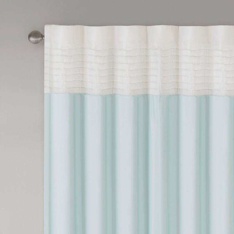 Polyoni Pintuck Curtain Panel