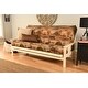 preview thumbnail 2 of 12, Somette Beli Mont Multi-color Futon Set with Mattress Canadian