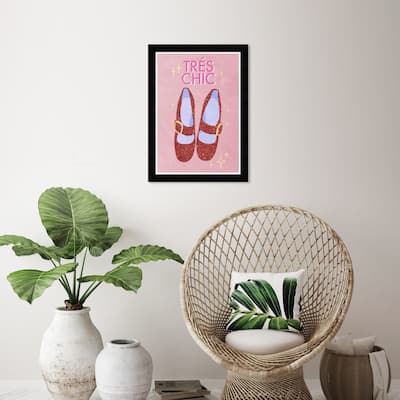 Wynwood Studio Prints Fashion Glam Tres Chic Red Wall Art