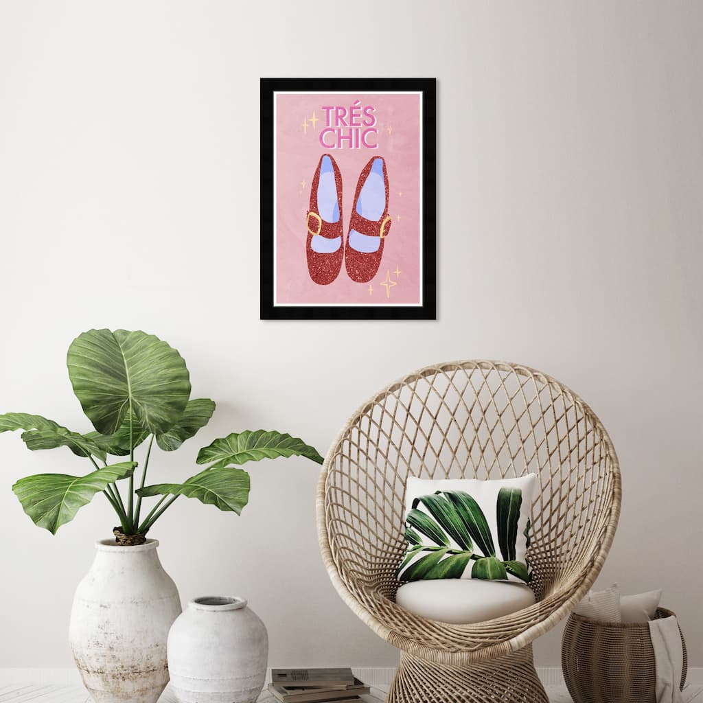Wynwood Studio Prints Fashion Glam Tres Chic Red Wall Art