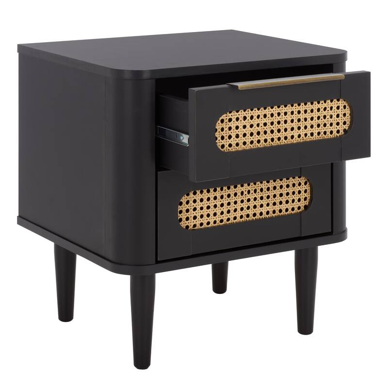 SAFAVIEH Home Brey 2-Drawer Nightstand