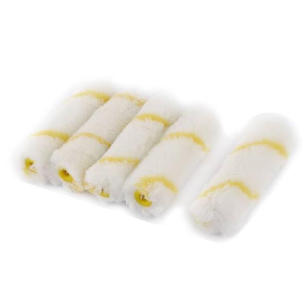 Shop Floor Wall New Look Painting Plush Sleeve Roller Cover White