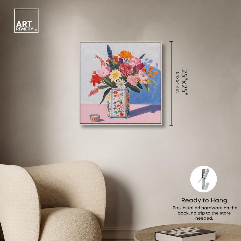 Spring's Riot Canvas by Art Remedy