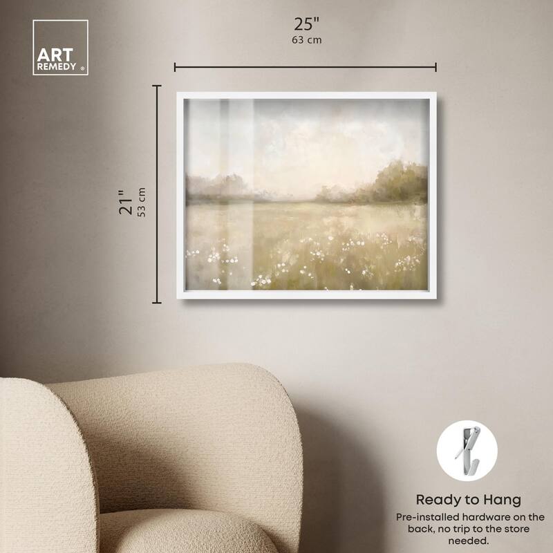 Peaceful Expanse Shadowbox by Art Remedy