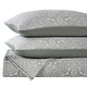 preview thumbnail 45 of 49, Superior Enzy Medium Weight Floral Matelasse Bedspread and Sham Set