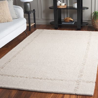 SAFAVIEH Hand-Loomed Natura Borgny Transitional Wool Rug