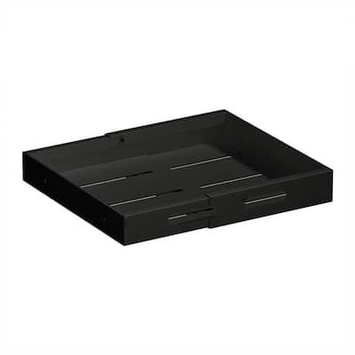 Slide Out Cabinet Organizer Kitchen Telescopic Drawer, Extendable Kitchen Storage Shelf Basket Drawer Slide Out Organizer