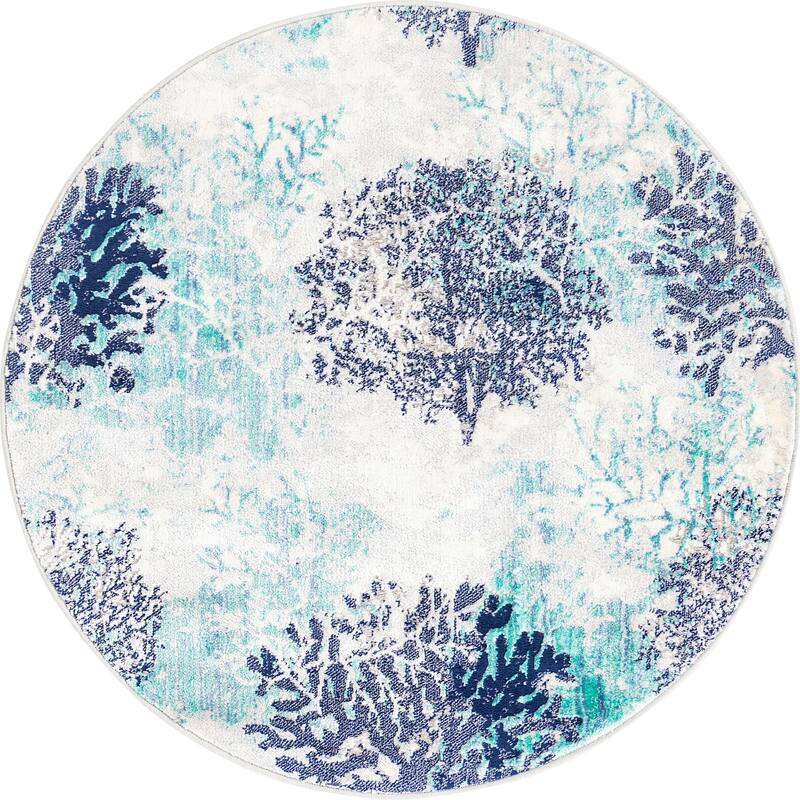 Country & Floral Pledouis Collection Area Rug