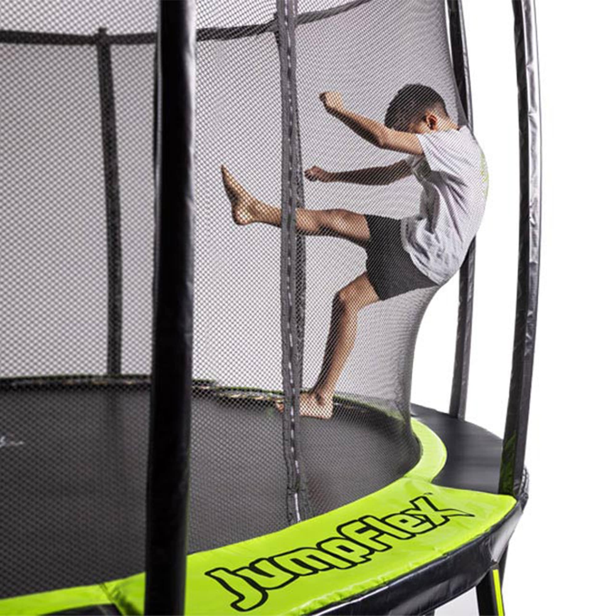 JumpFlex HERO 14' Trampoline for Kids Outdoor Play Equipment with