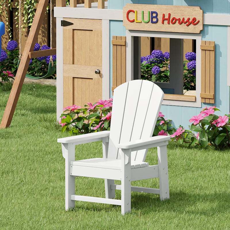 Laguna Kids Outdoor Poly Adirondack Chair