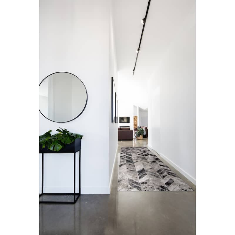Orin R3048 Chevron Modern Area Rug