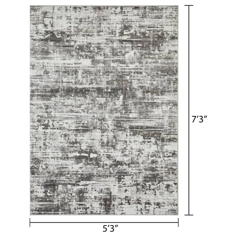 Loomaknoti Rhane Akason Gray Area Rug
