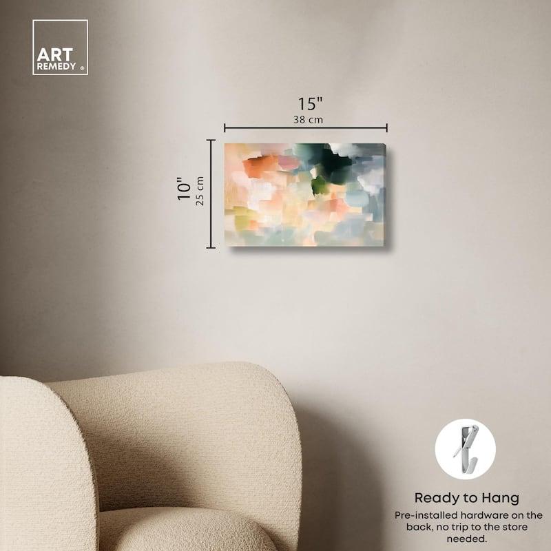 Dreamlike Hues II Canvas by Art Remedy, Gallery Wrapped