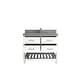 preview thumbnail 65 of 128, Willow Collections 42 x 22 Parker Single Bowl Sink Bathroom Vanity with 2 in Quartz