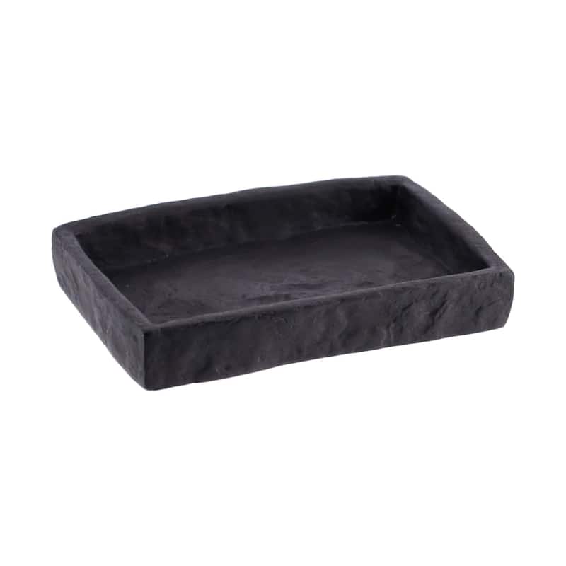 Collection Stone Effect Bath Accessory Set-4 pieces