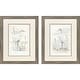 preview thumbnail 1 of 2, Paragon Heron Stance Framed Art - Set of 2 2-piece Set