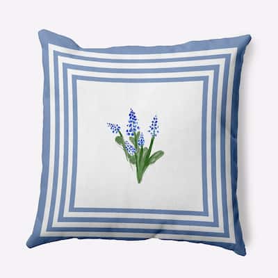 Framed Bouquets Decorative Throw Pillow