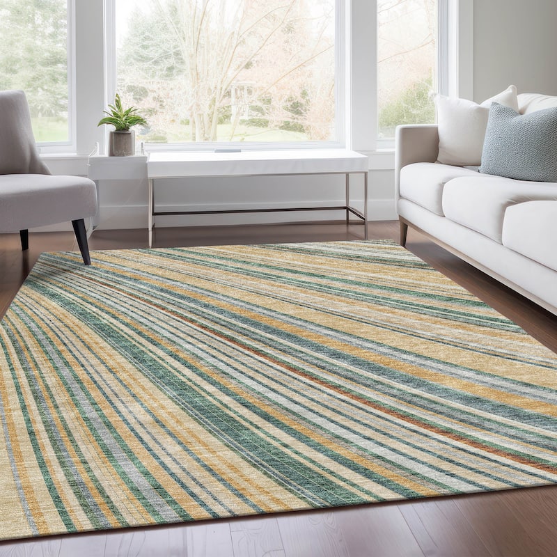 Premium Washable Super Soft Modern Flow Mayfield Rug