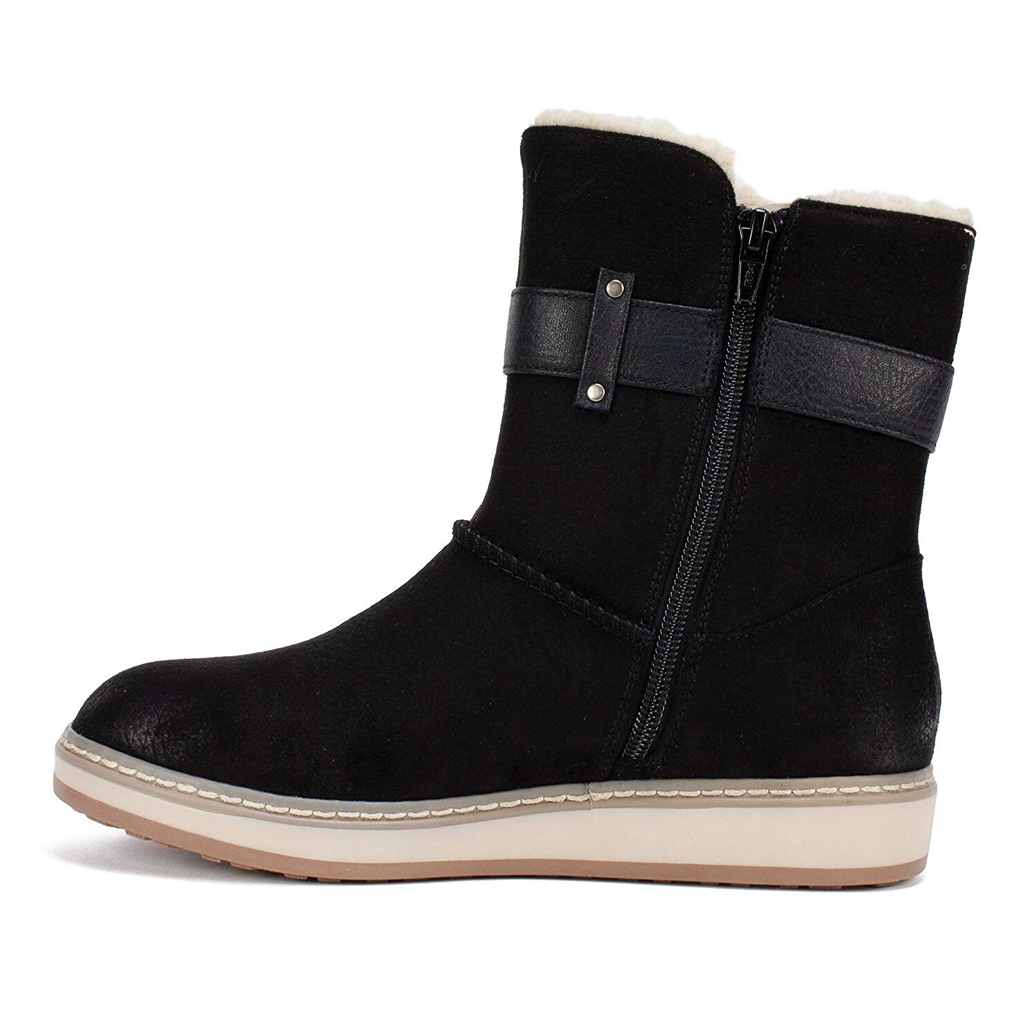 Shop White Mountain Womens Taite Fabric Closed Toe Mid Calf Cold