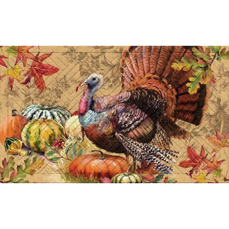 Thanksgiving Turkey Embossed Mat