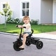 preview thumbnail 13 of 16, Costway Toddler Tricycle, 7 in 1 Push Trike with Adjustable Canopy
