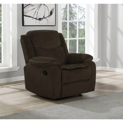 Manchester Upholstered Motion Glider Recliner