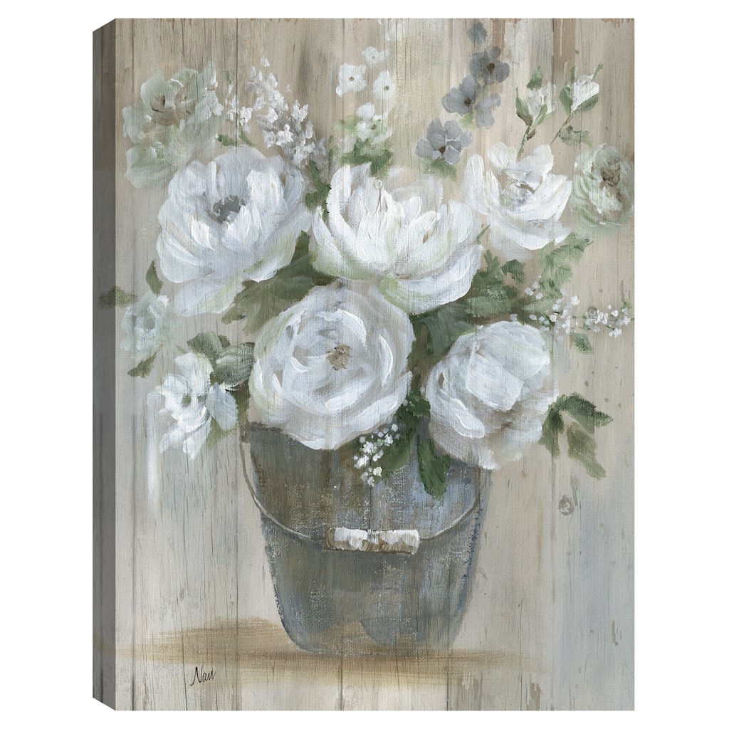 Wild Roses by Nan Canvas Art Print