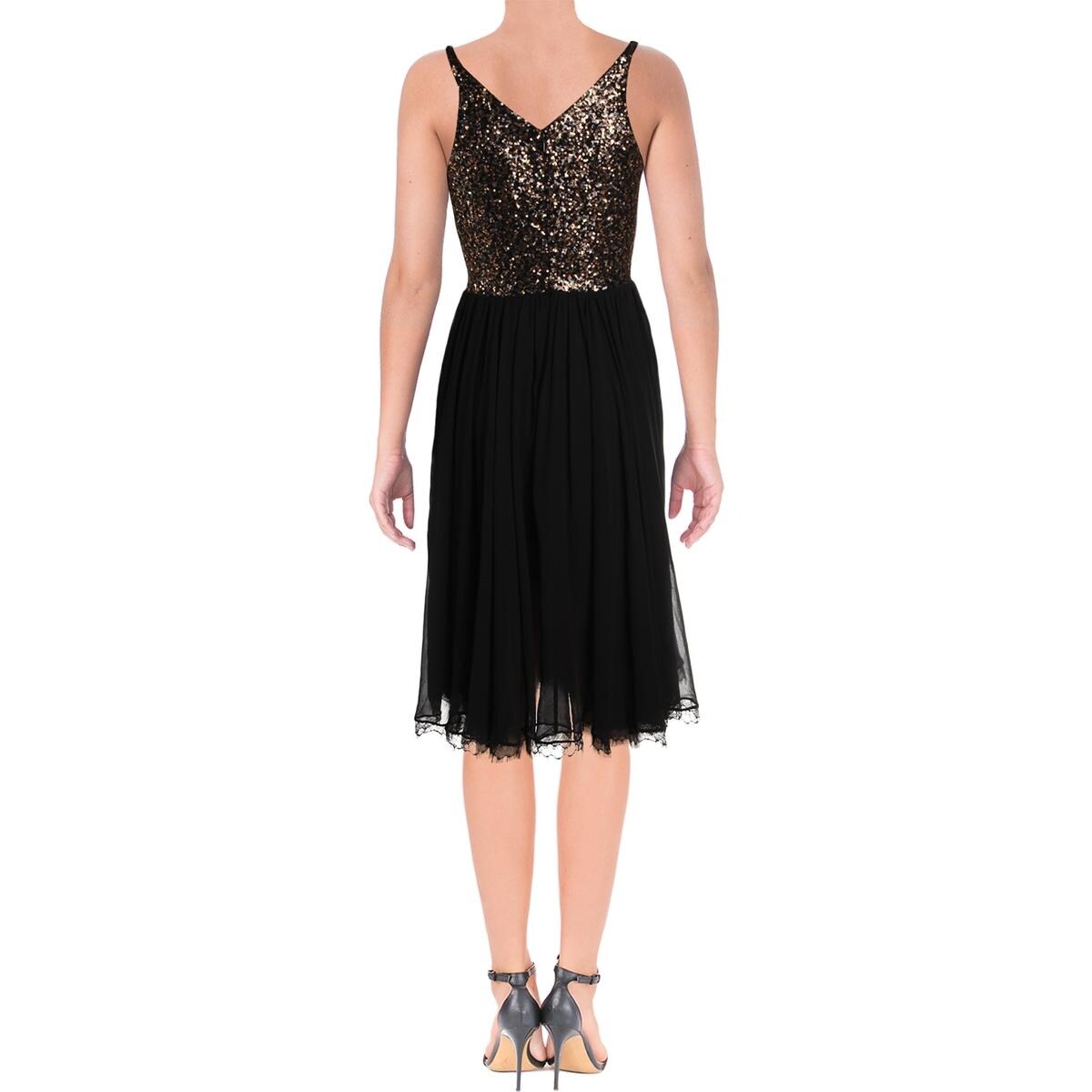 dress the population tracy chiffon dress