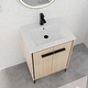 preview thumbnail 32 of 36, BNK 24/30 inch Freestanding Single Sink Bathroom Vanity with Soft Close Door and 1 Adjustable Shelf