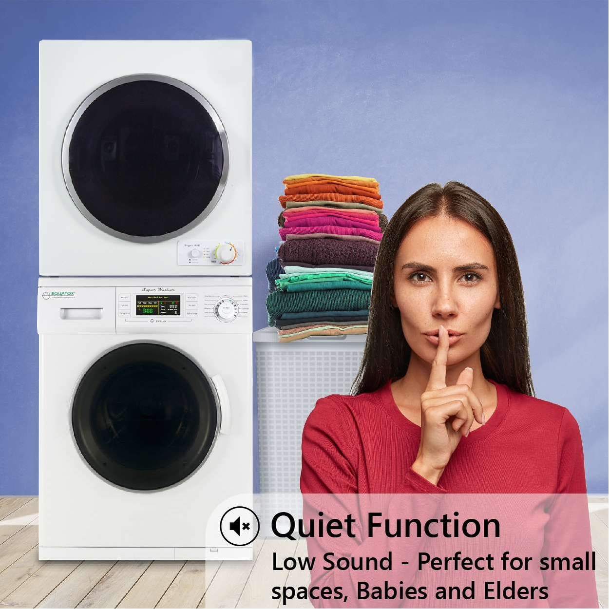 Quietest compact shop washer and dryer