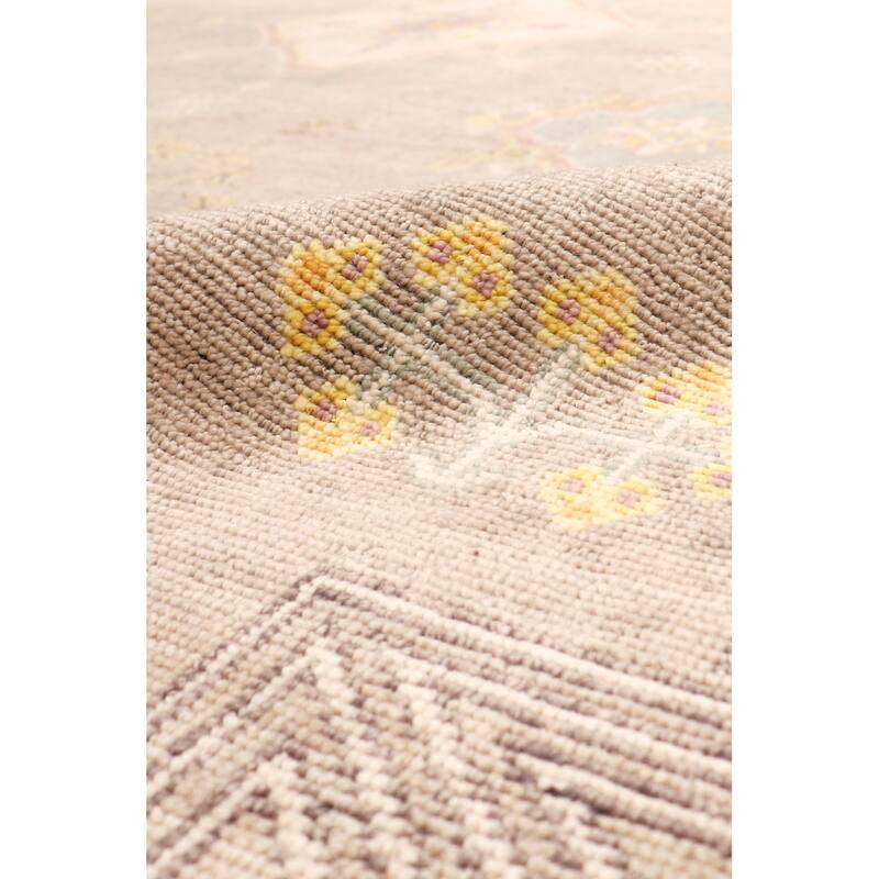 Pasargad Home Khotan Hand-Knotted Wool Area Rug, Camel