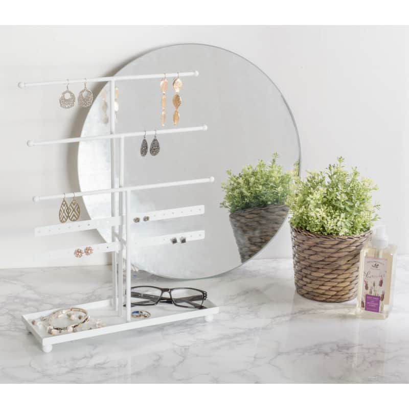 DII 3 Tier Jewelry Organizer Black