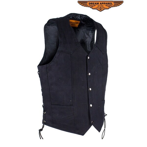 dream apparel denim vest