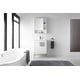 preview thumbnail 25 of 54, 24-inch Modern Bathroom Vanity Set w/ Vitreous China Sink Top