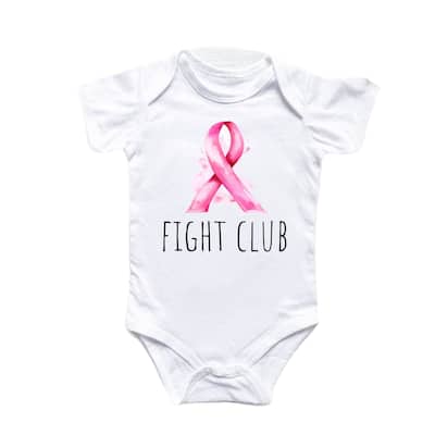 Breast Cancer - Baby Boy Girl Clothes Infant Bodysuit Funny Cute Newborn