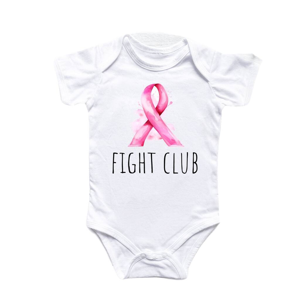 Breast Cancer - Baby Boy Girl Clothes Infant Bodysuit Funny Cute Newborn