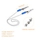 preview thumbnail 2 of 5, Napkin Chains, 18" Alloy Neck Bib Holder Chain Sun Hat Strap Lanyard