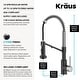 preview thumbnail 53 of 158, Kraus Bolden 2-Function 1-Handle Commercial Pulldown Kitchen Faucet