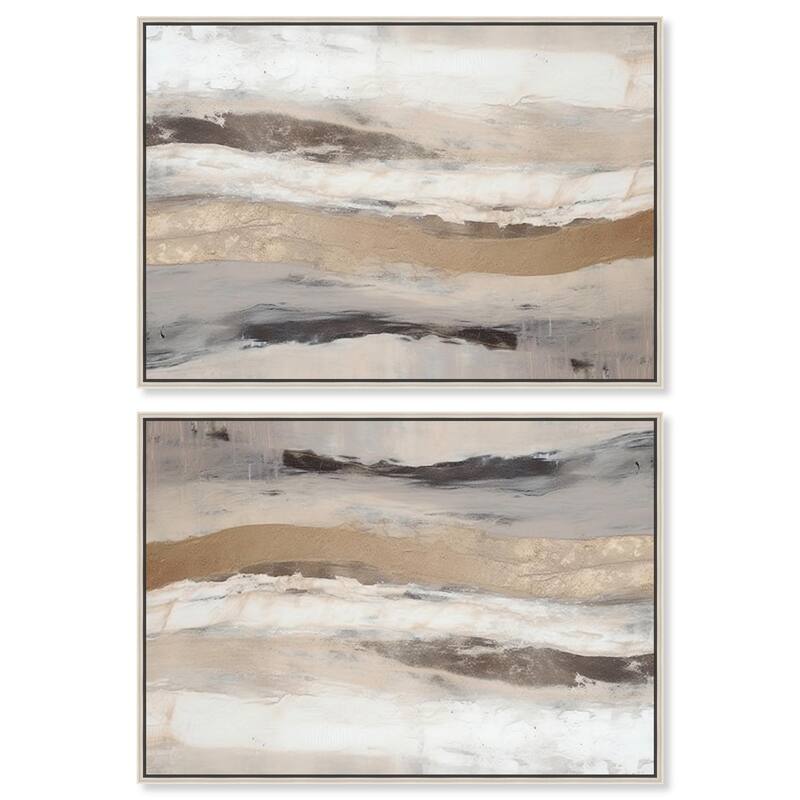Cloudborn Glow I Canvas by Art Remedy - 24" x 16" - Black