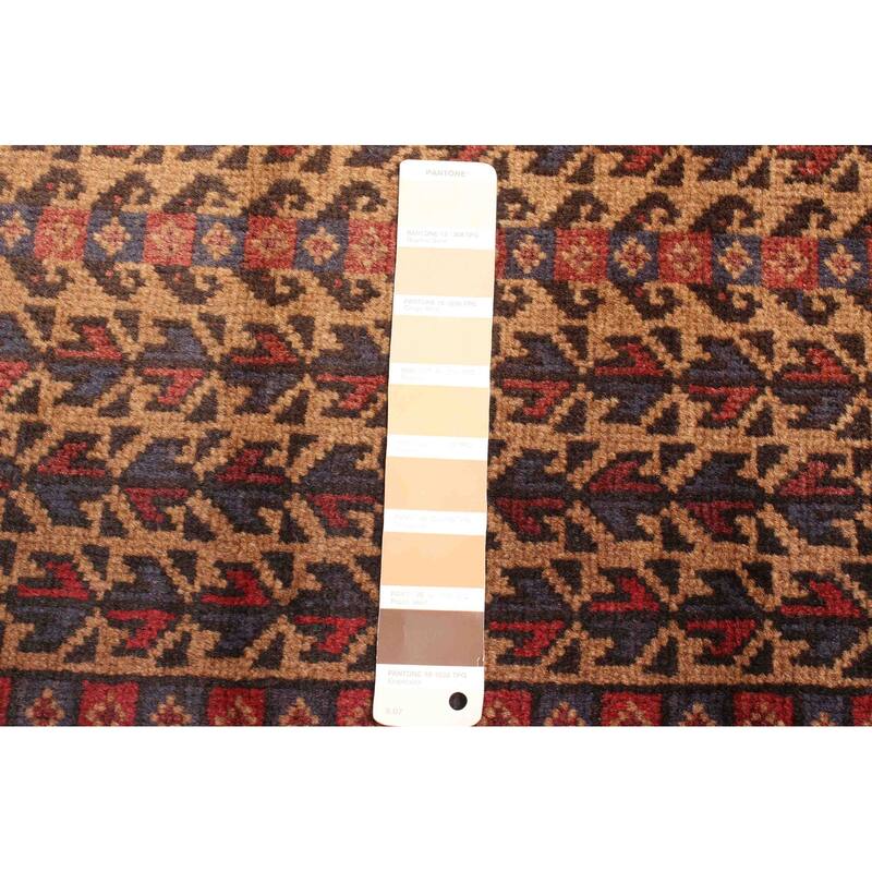 ECARPETGALLERY Hand-knotted Teimani Tan Wool Rug - 2'11 x 5'2