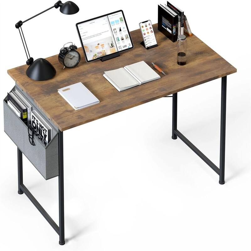 Small Computer Desk - Pink (No Mirror)