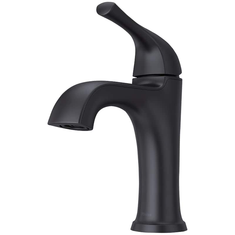 Pfister LG42-MCA0 McAllen 1.2 GPM Single Hole Bathroom Faucet with - Matte Black