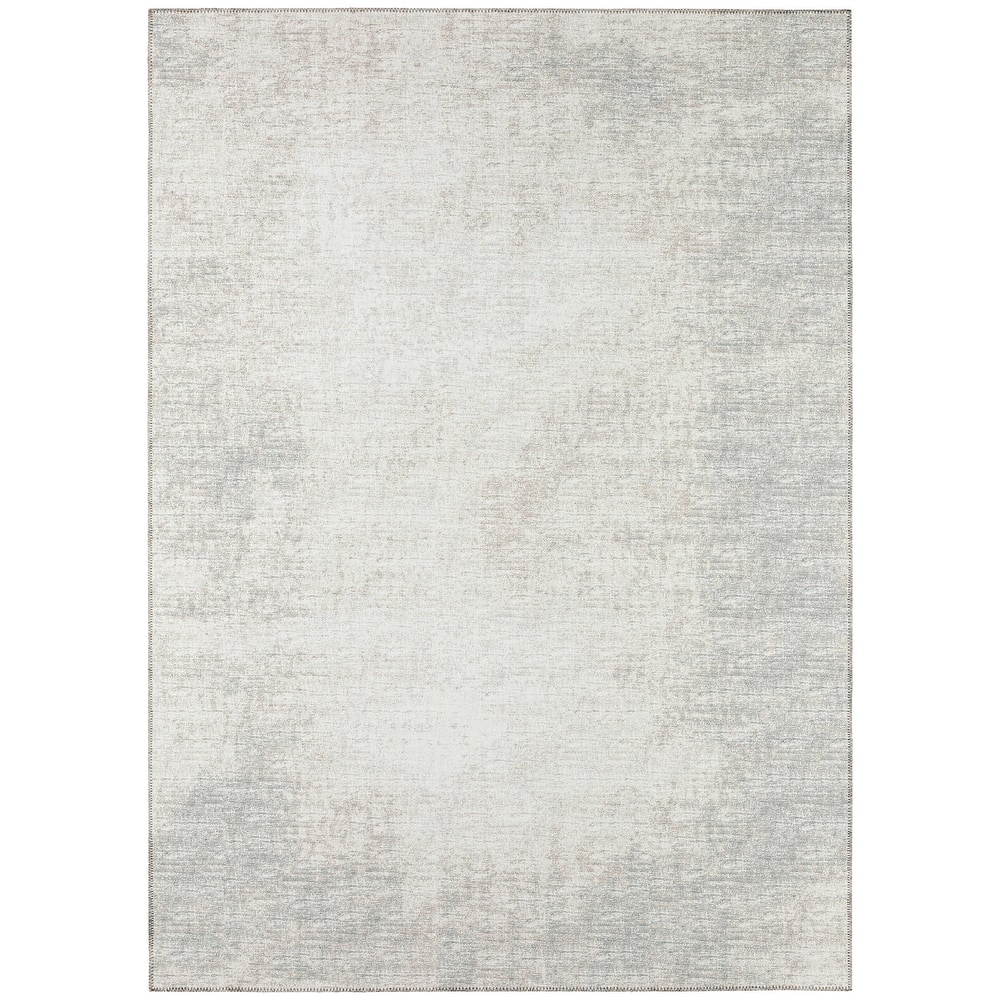 Indoor/Outdoor Rylee Modern Bordered Washable Rug