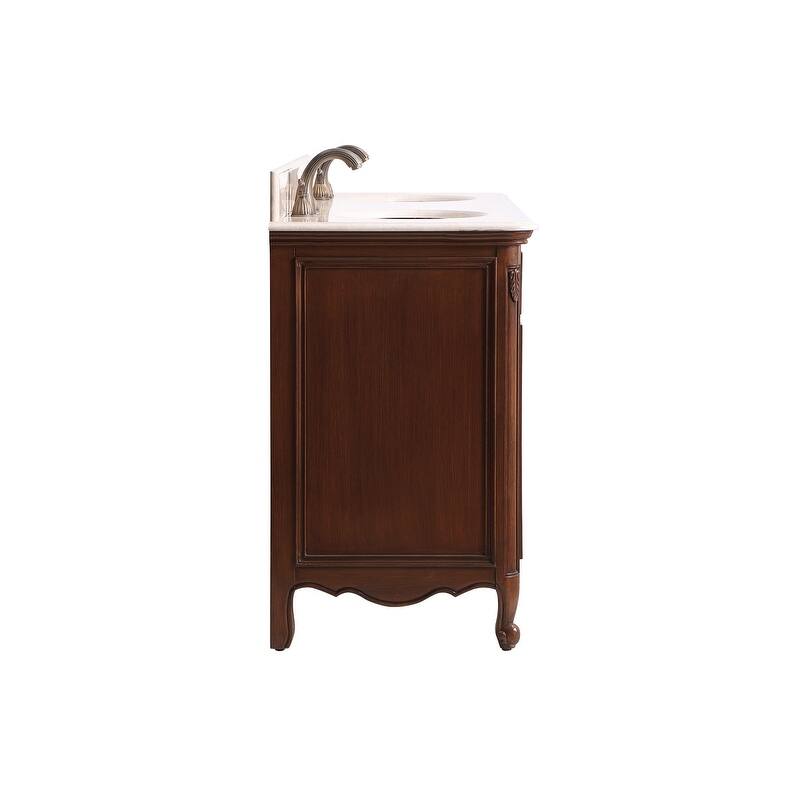 60" Double Bathroom Vanity Sink