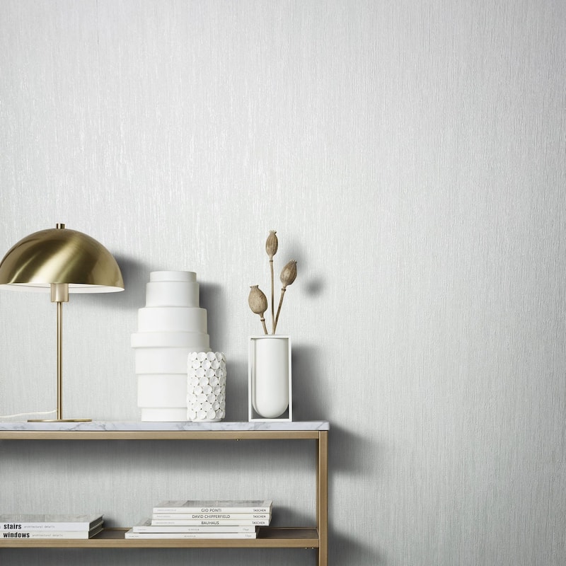 Galerie Wallcoverings Air Collection Slub Effect Textured Matte Wallpaper Roll